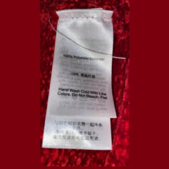 DKNY CHUNKY CHENILLE LOGO SWEATER - Picture 6 of 8